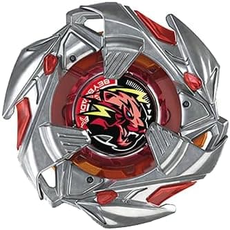 Beyblade X UX-18 ランダムブースターVol.8 UX-18-06 ヴァイスタイガー4-80LR(商品パッケージ内:本体+ベイコードカード他)【UX-18-06.】