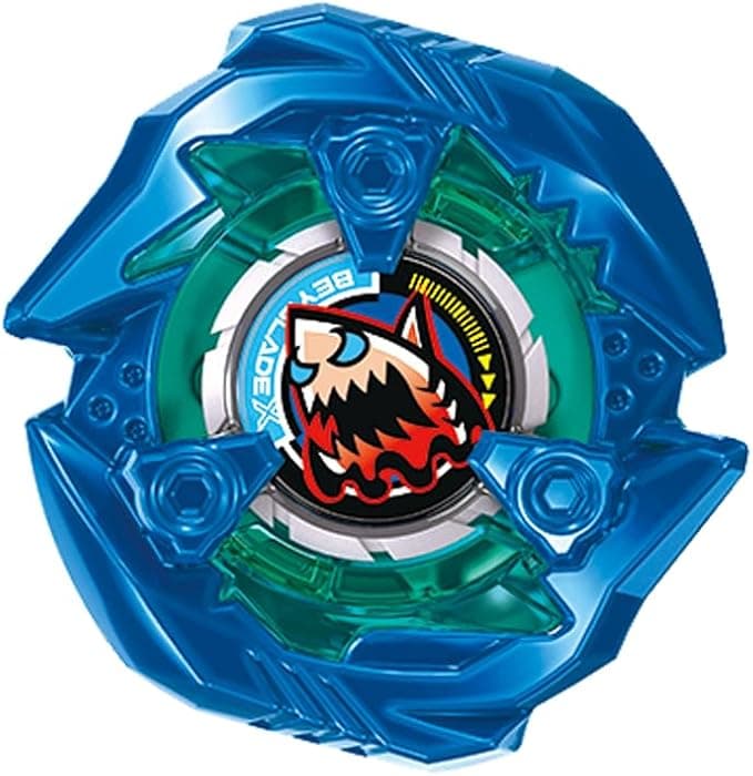 Beyblade X BX-48 ランダムブースターVol.9 BX-48-02 シャークエッジ4-70E (メタルコート:ブルー)(商品パッケージ内:本体+ベイコードカード他)【BX-48-02.】